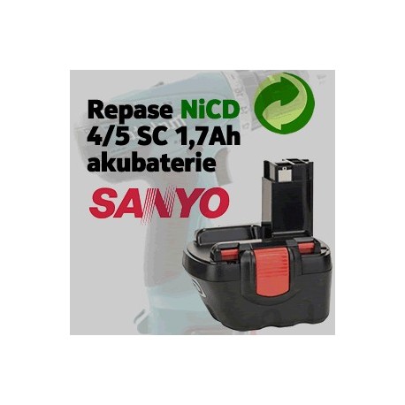 Repase NiCd 4/5SC baterie akunářadí(Sanyo)